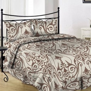 Satin bedding CREAM (1178)